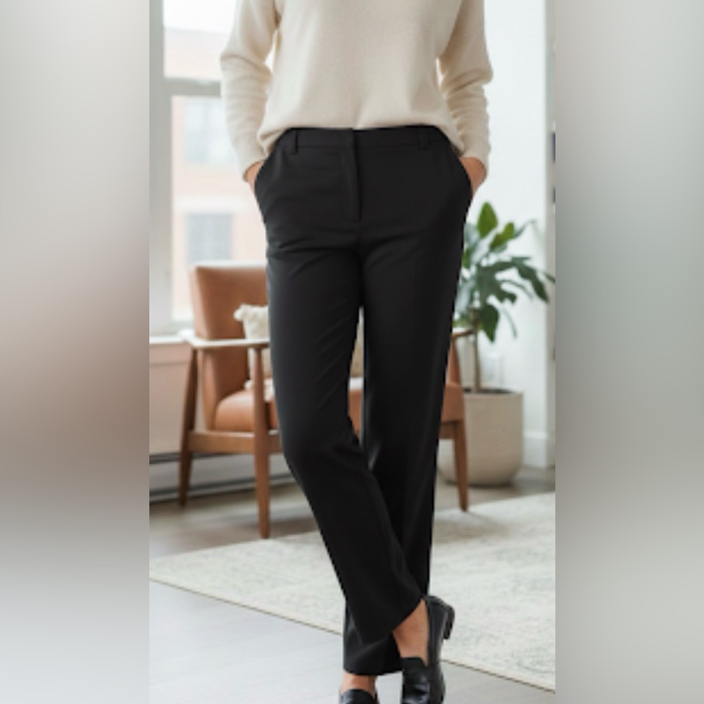 Classic Black high waisted Women's Pants